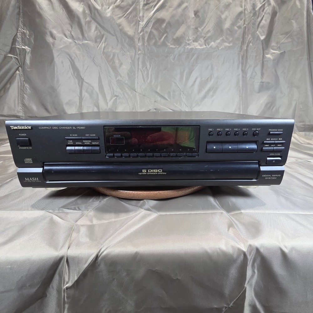 Technics SL-PD887 5 Disc Rotary Compact Disc Changer MASH Digital Servo System